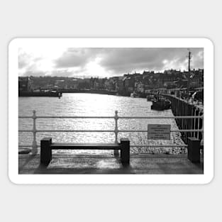 A view of Whitby Sticker